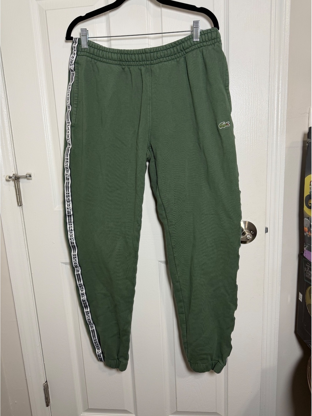 Lacoste Green Jogger Pants
